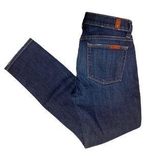7 for all mankind slim straight jeans